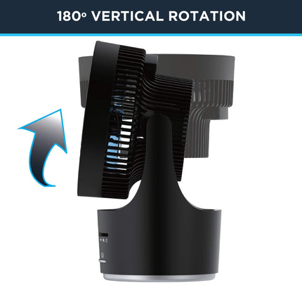 ROWENTA Compact Force Air 360 Desk Fan - Blemished package with full warranty - VU2410U7