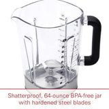 WOLF Gourmet High-Performance Blender - Factory serviced with 1 year warranty - WGBL100S