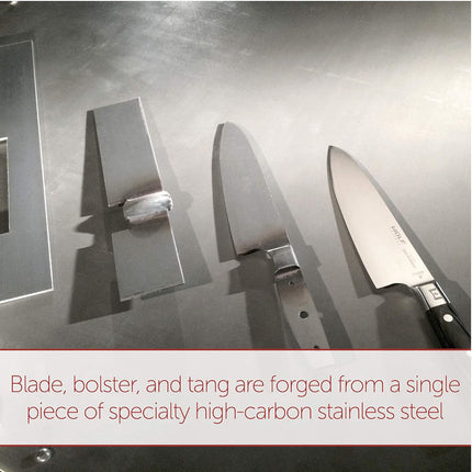 Wolf Gourmet WGCU100S 7 Piece Cutlery Knife Set- Blemished Package with Full Warranty