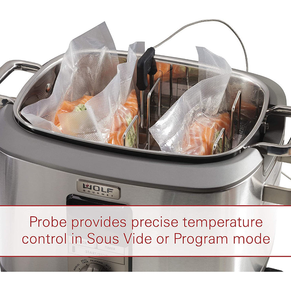 WOLF Gourmet 7QT Multi cooker - Factory serviced with 1 year warranty - WGSC100S