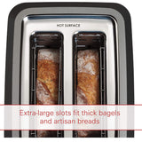 WOLF Gourmet 2 Slice Toaster - Factory serviced with 1 year warranty - WGTR102S