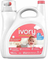 Ivory , Snow Liquid Laundry Detergent 113 wash Loads , White
