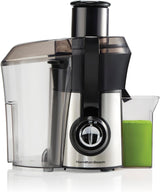 Hamilton Beach Big Mouth Juicer 800W, 3" Feed Chute, Stainless Steel, Easy Clean 67608