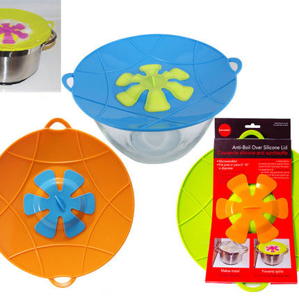 LUCIANO GOURMET 12.75" Anti-Boil Over Silicone Lid - 70299