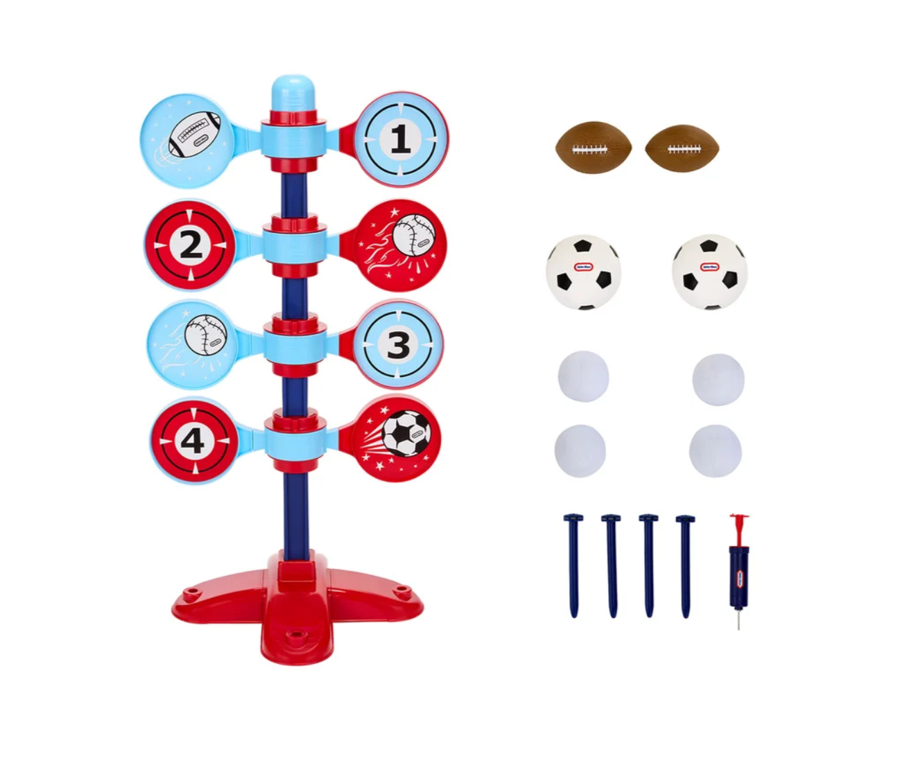 Little Tikes , Multi Sports PassThrow Battle Set