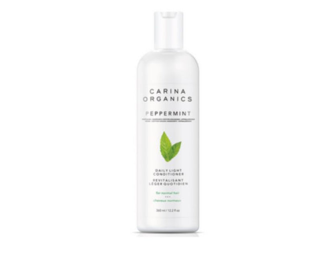 Carina Organics Peppermint Daily Light Conditioner, 360 ml, White