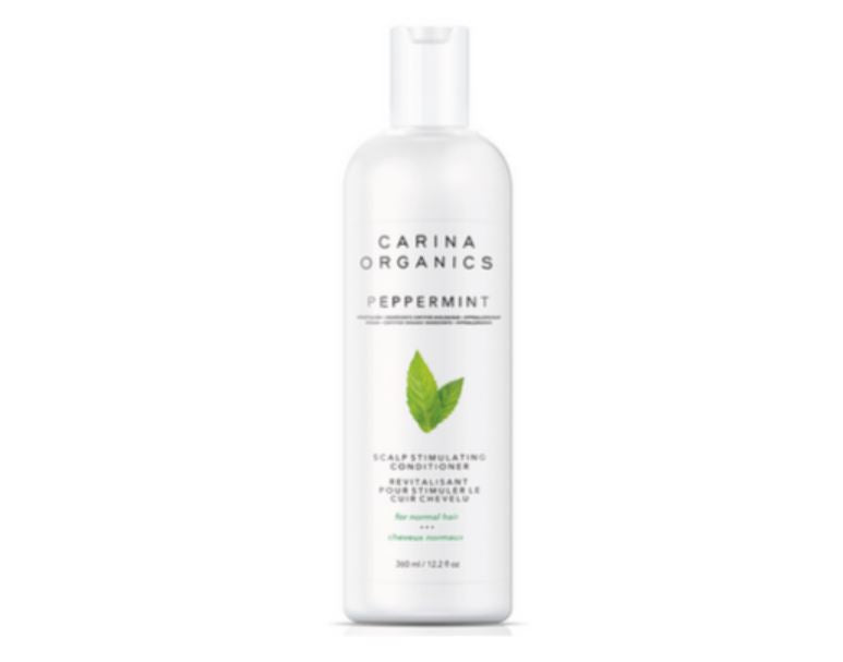 Carina Organics Peppermint Cooling Scalp Conditioner, 360 ml, White