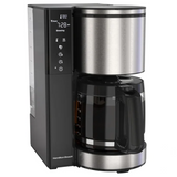 Hamilton Beach , Easy Measure 14 Cup Programmable Coffee Maker with Touch Display and Reusable Filter, Black