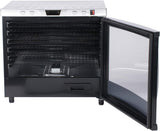 Weston, Pro Series Digital Dehydrator 28-0301-W, 80 Liter 12 Tray with Timer & Light ,Silver
