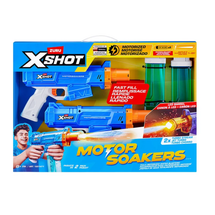 Zuru , Xshot Turbo Stream Motor Soaker, Blue