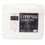 QEHOME Contessa Mulberry Silk Duvet Queen