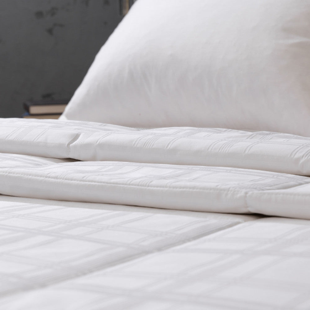 QEHOME Contessa Mulberry Silk Duvet King
