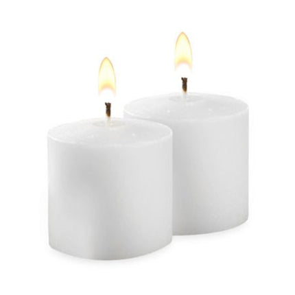 Case of 288 - Yummi Wholesale 10hr Unscented Votive Candles