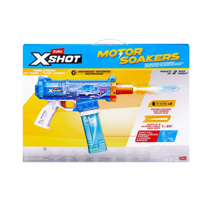 Zuru , Xshot Turbo Stream Motor Soaker, Blue