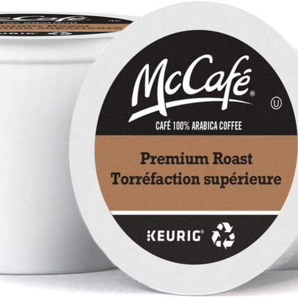 McCafe, Premium Roast Coffee K-Cup Pods, 80 count, 860.0 gram, Pack of 1, Brown