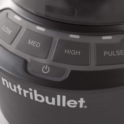 NutriBullet ZNBF30500ZC Blender Combo 1200 Watt, with Single Serve Cups, Dark Gray