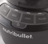 NutriBullet ZNBF30500ZC Blender Combo 1200 Watt, with Single Serve Cups, Dark Gray