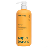 ATTITUDE ,Super Leaves Shower Gel Duo, 2 x 946 mL, Yellow