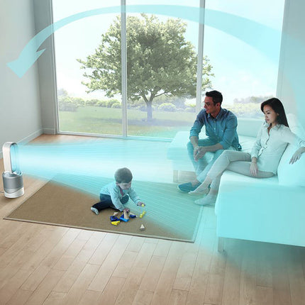 DYSON OFFICIAL OUTLET - HP02 Hot + Cool Air Purifier/ Fan/ Heater - Refurbished (EXCELLENT) with 1 year Dyson Warranty -  HP02